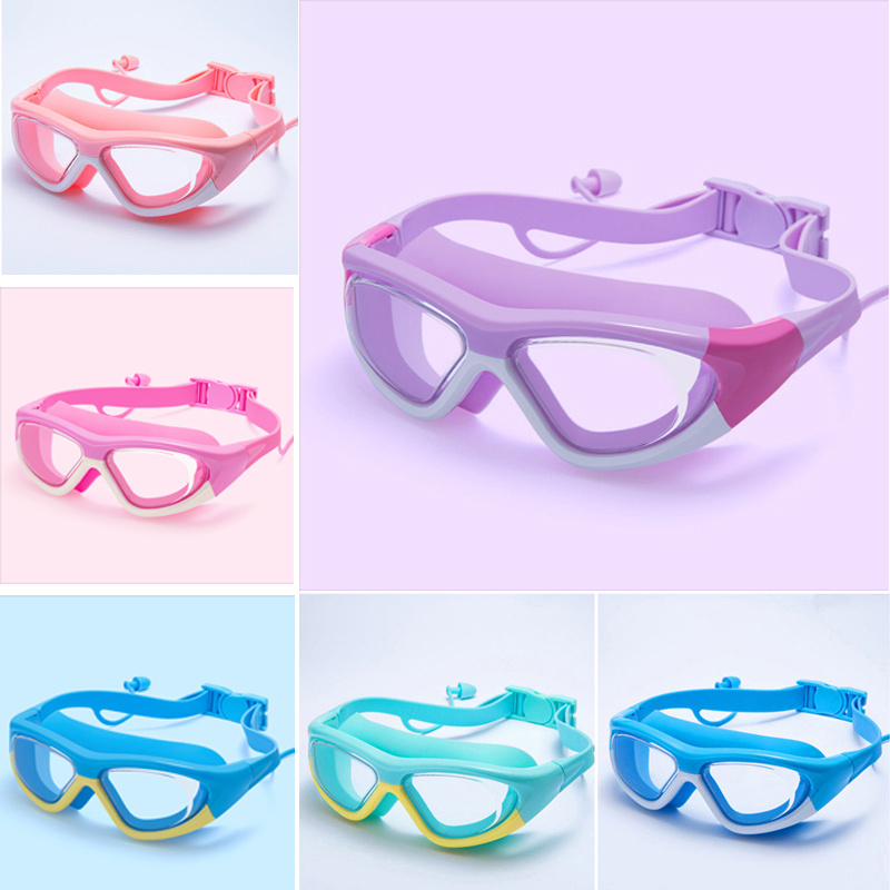 Swimming Goggles Anti Fog - Waterproof Children's Swimming Goggles High-definition Anti-fog