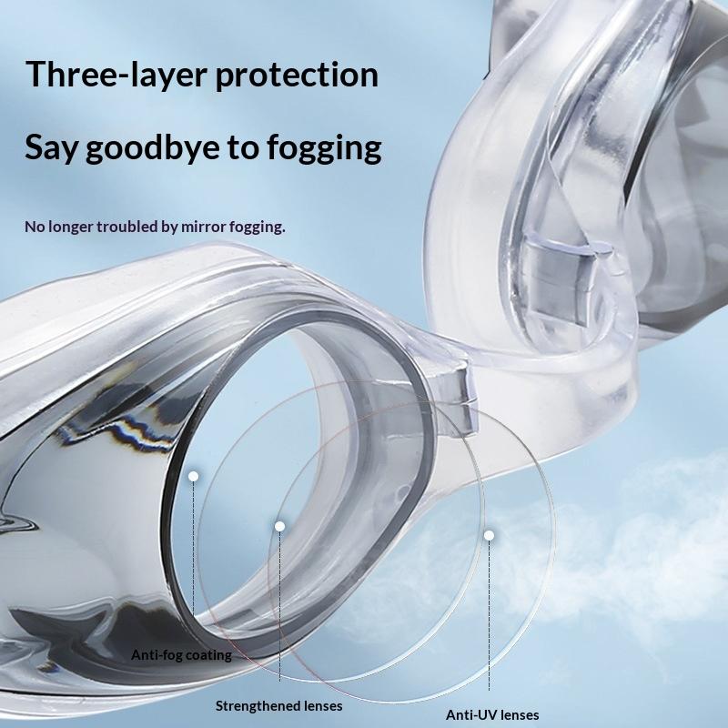 1PC Silicone Goggle HD Waterpr - огляд і ціна Swimming Goggles Anti Fog