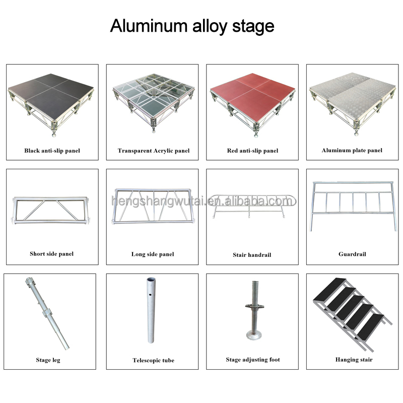 Aluminum Stage Platform with A - огляд і ціна Gymnastics Beam Floor
