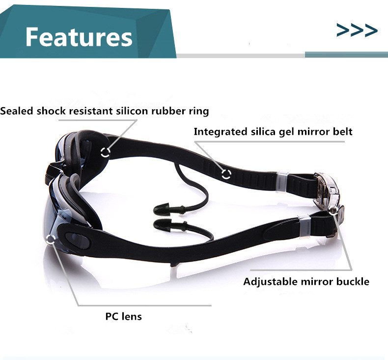 Swimming Goggles Adult Pool Gl - огляд і ціна Swimming Goggles Anti Fog