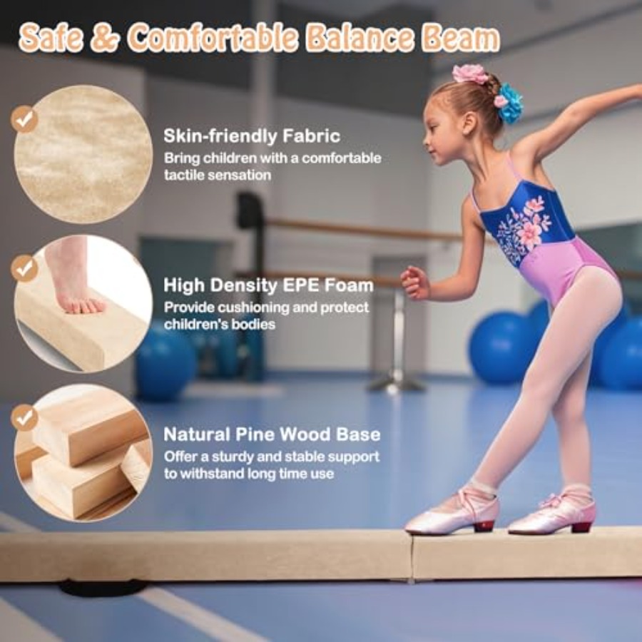 Home gymnastics training beam: - огляд і ціна Gymnastics Beam Floor