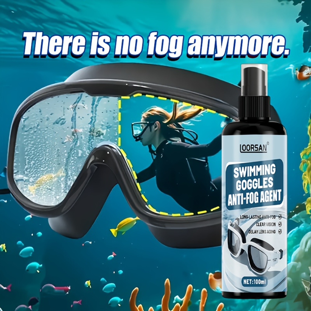 LOORSAN 100ML Goggles Anti-Fog - огляд і ціна Swimming Goggles Anti Fog