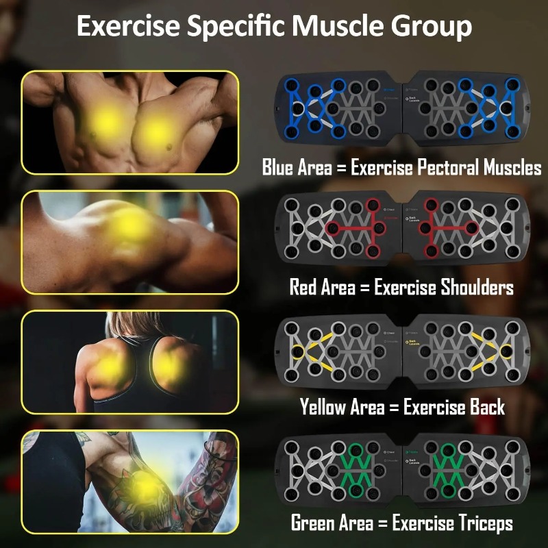 Foldable Push Up Board with Re - огляд і ціна Sports Equipment Nearby